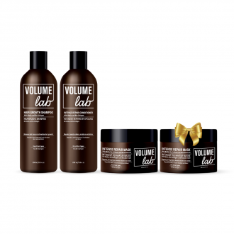 VOLUME LAB KOMPLEKTS: šampūns, kondicionieris, maska+ dāvana: maska